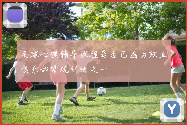 足球心理辅导课程是否已成为职业俱乐部常规训练之一