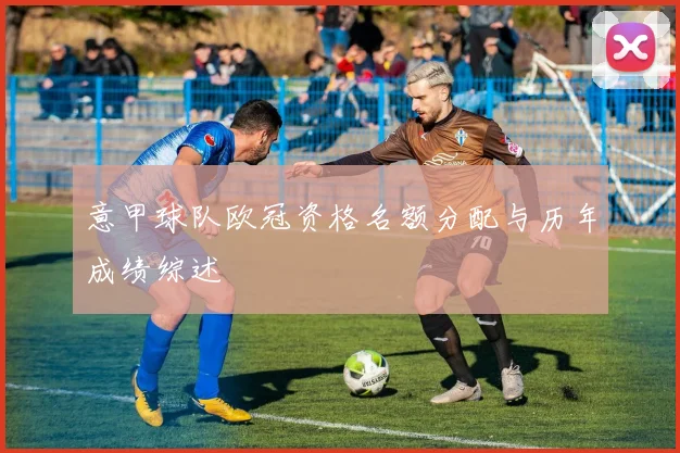 意甲球队欧冠资格名额分配与历年成绩综述